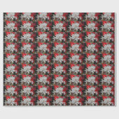 Edelweiss Tiled Pattern Cadeaupapier (Vlak)