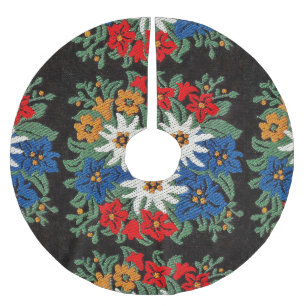 Edelweiss Zwitsers alpenventiel Kerstboom Rok