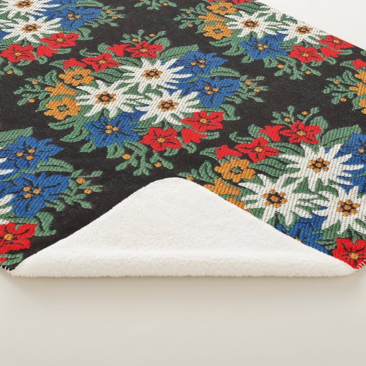 Edelweiss Zwitsers alpenventiel Sherpa Deken (3/4)