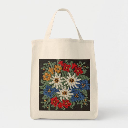 Edelweiss Zwitsers alpenventiel Tote Bag (Voorkant)