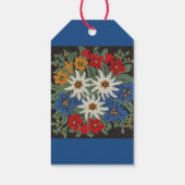 Edelweiss Zwitsers alpenventilator Cadeaulabel (Achterkant)