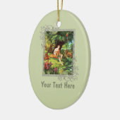 Eden Adam in de tuin Keramisch Ornament (Links)