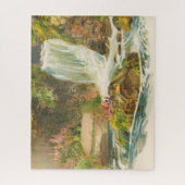 Eden Vale Waterfall, Wexford Ierland Legpuzzel (Verticaal)