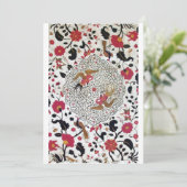 EDEN, zwart-wit, rood Aankondiging (Staand voorkant)