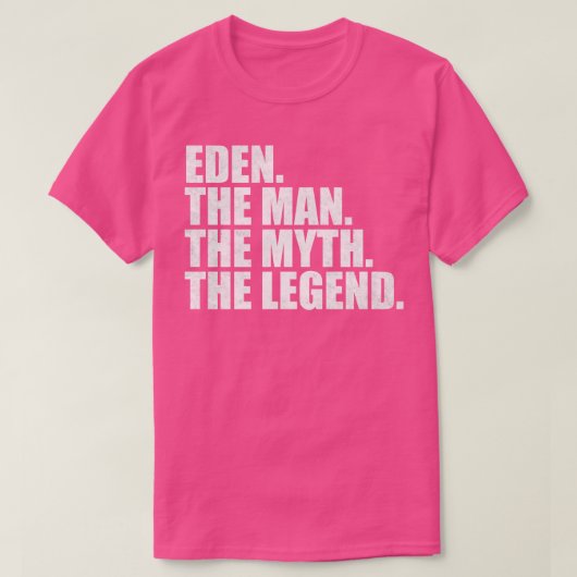 EdenEden Naam Eden voornaam T-shirt (Design voorkant)