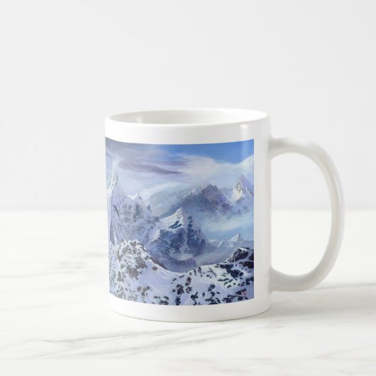 Édenté dans la tasse de café de neige (Droite)