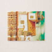 Edenton NC Lighthouse Legpuzzel (Horizontaal)