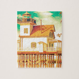 Edenton NC Lighthouse Legpuzzel