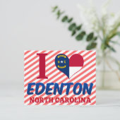 Edenton, North Carolina Briefkaart (Staand voorkant)