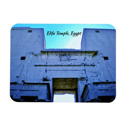 Edfu Temple Magneet (Horizontaal)