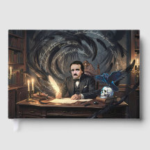 Edgar A. Poe Het raven samenstellend in gotische d