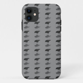 Edgar Allan Crow Herhaal telefoontas iPhone 11 Hoesje