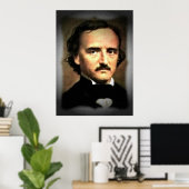 Edgar Allan Poe afdruk nummer 4 Poster (Thuiskantoor)