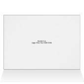 Edgar Allan Poe Annabel Lee (Intérieur Horizontal (haut))