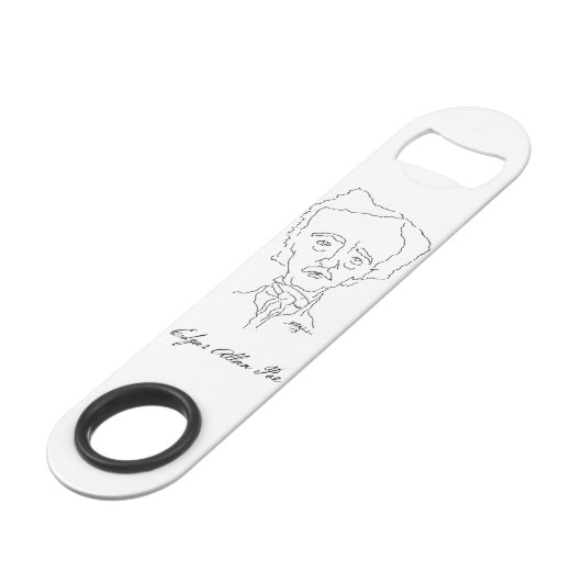 Edgar Allan Poe Bottle Opener (Devant angulaire)