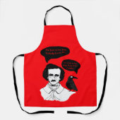 Edgar Allan Poe Boy en Raven Schort (Voorkant)