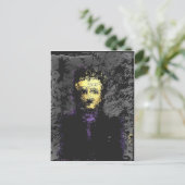 Edgar Allan Poe Briefkaart (Staand voorkant)