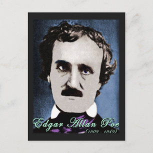 Edgar Allan Poe Briefkaart