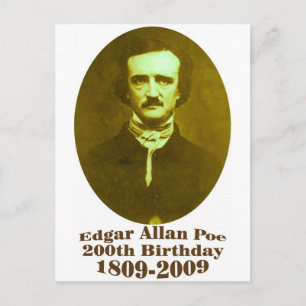 Edgar Allan Poe Briefkaart