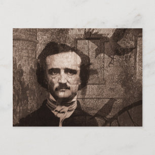 Edgar Allan Poe Briefkaart