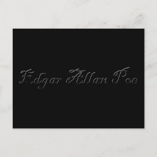 Edgar Allan Poe Briefkaart