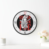 Edgar Allan Poe Clock Grote Klok (Huis)