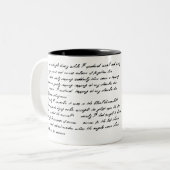 Edgar Allan Poe "Corbeau" Mug (Devant gauche)