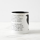 Edgar Allan Poe "Corbeau" Mug (Centre)