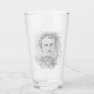 Edgar Allan Poe Dichter De Raven Glas