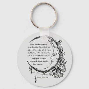Edgar Allan Poe Dreamweaver Dream Poem Sleutelhanger