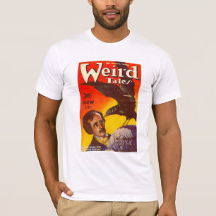 Edgar Allan Poe en Raven Pulp Magazine Hoesje T-shirt