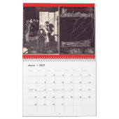 Edgar Allan Poe et le calendrier mural de Harry (Mar 2027)