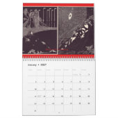 Edgar Allan Poe et le calendrier mural de Harry (Jan 2027)