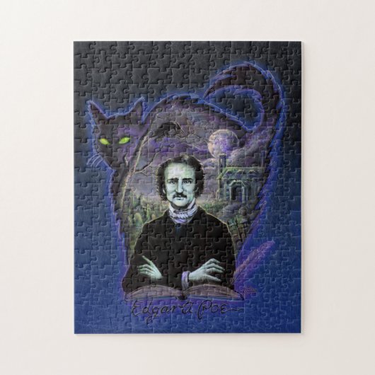 Edgar Allan Poe Gothic Legpuzzel (Verticaal)