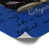 Edgar Allan Poe Gothic Raven Poster Art (Hoek)