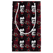 Edgar Allan Poe & Holly Jolly Mistletoe Goth Sac (Devant)