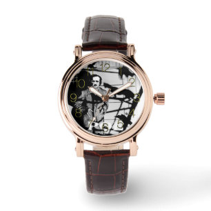 EDGAR ALLAN POE HORLOGE