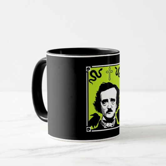 Edgar Allan Poe Jubileum 19 januari Mok (Voorkant links)