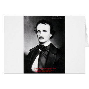 Edgar Allan Poe "La religion est" Citation de sage
