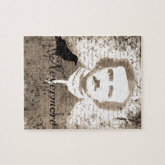 Edgar Allan Poe Legpuzzel (Horizontaal)