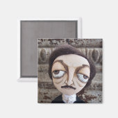 Edgar Allan Poe Magnet (Recto/Verso)