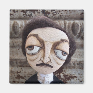 Edgar Allan Poe Magnet Magneet