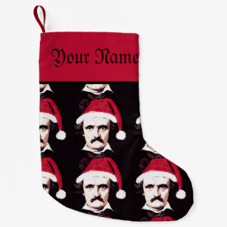 Edgar Allan Poe met Kerstmis stoppen Kleine Kerstsok