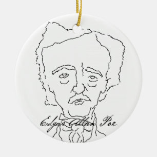 Edgar Allan Poe Ornament