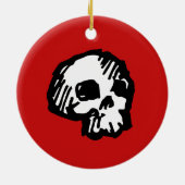 Edgar Allan Poe Ornament (Achterkant)