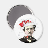 Edgar Allan Poe Pet Snowflake Magneet (Voorkant / Achterkant)