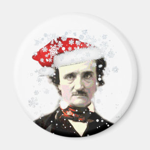 Edgar Allan Poe Pet Snowflake Magneet