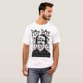 Edgar Allan Poe Poe T-shirt (Voorkant volledig)