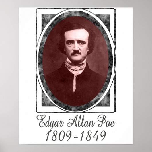 Edgar Allan Poe Poster (Voorkant)
