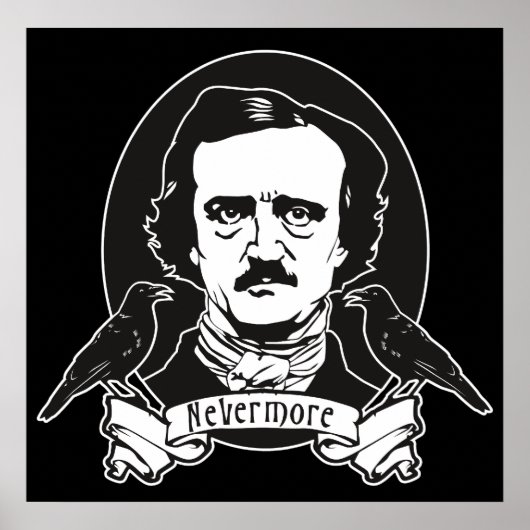 Edgar Allan Poe Print (Voorkant)